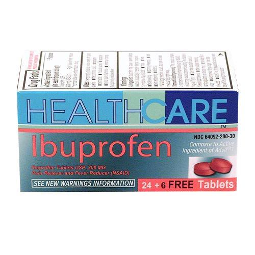 Wholesale Health Care Ibuprofen 200MG Tablets Bonus