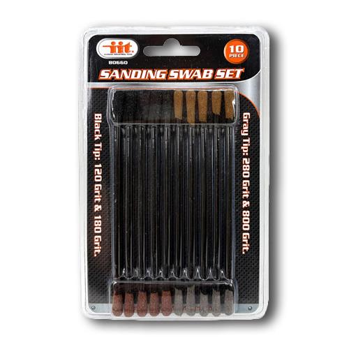 Wholesale 10PC 6'' SANDING SWAB SET -120-180-280-800 GRIT