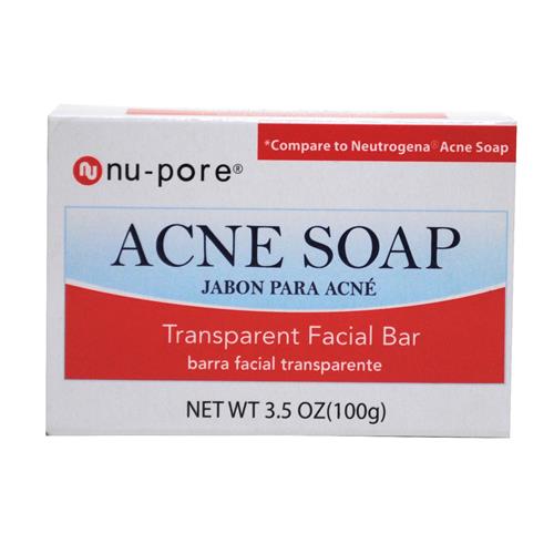 Wholesale USE #N56121N - Nu-Pore Acne Soap 3.5 oz (Neutrogena)