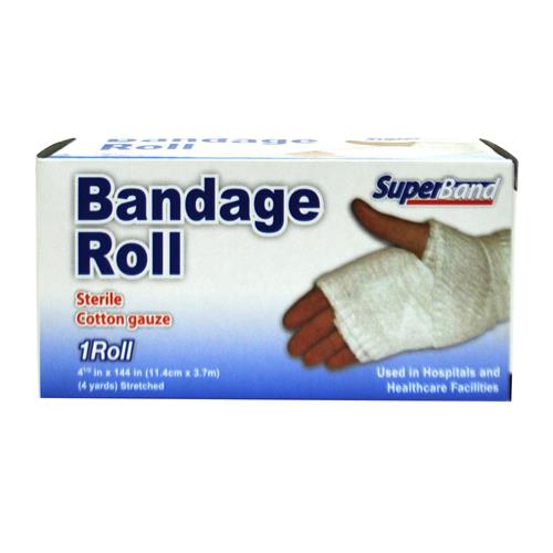 Wholesale Superband Bandage Sterile Cotton Gauze Roll 4.5ö