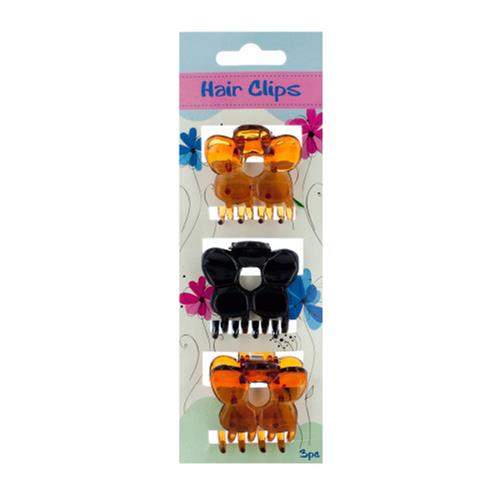 Wholesale Hair Claw Clips Assorted Colors Medium GLW