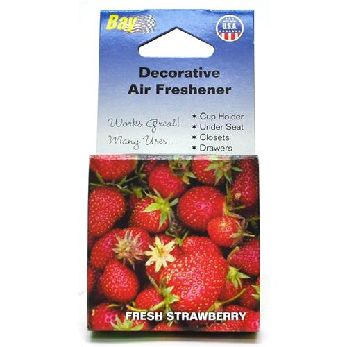 Wholesale Bay Auto Decorative Air Freshener Strawberry GLW