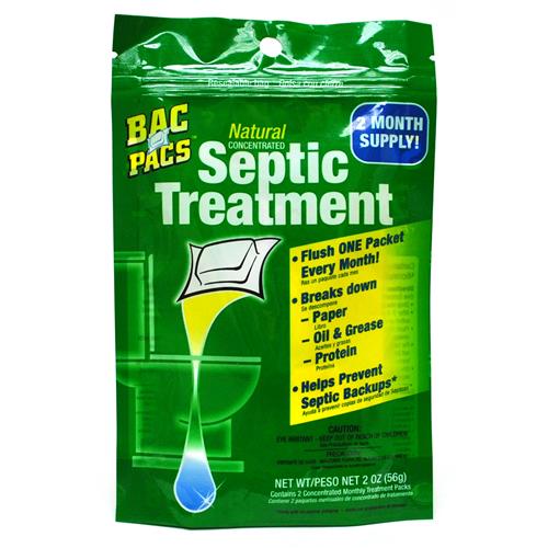 Wholesale USE #WAZZ004  -Bac Pacs Natural Septic Treatment