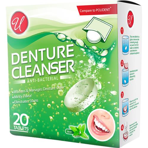 Wholesale 20ct DENTURE CLEANSING TABLETS