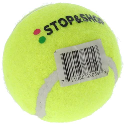 Wholesale 2.5'' TENNIS BALL PET TOY STOP & SHOP NO ADVERTISING