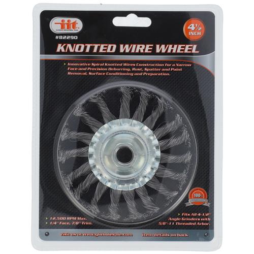 Wholesale 4-1/2" Knotted Wire Wheel