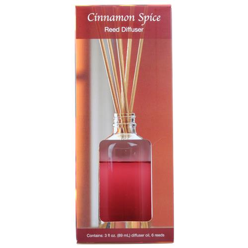 Wholesale Reed Diffuser Cinnamon Spice 6 Reeds GLW