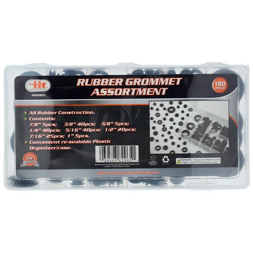 Wholesale 180pc Rubber Grommet Asortment Kit