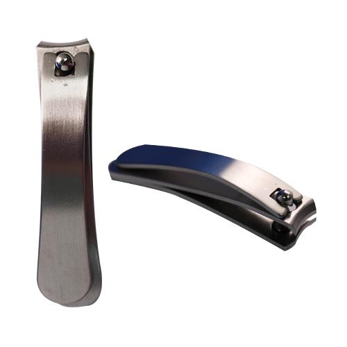 Wholesale ZARCHED NAIL CLIPPERS BRUSHED STAINLESS BULK P1706 - GLW