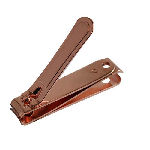 Wholesale zROSE GOLD DOUBLE ENDED NAIL CLIPPER BULK GLW