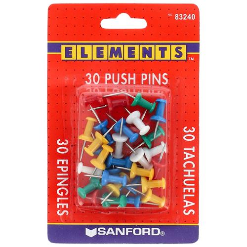 Wholesale 30ct SANFORD PUSH PINS