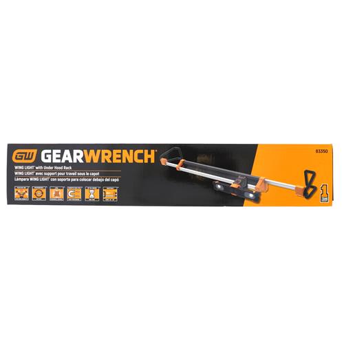Wholesale GEARWRENCH RECHARGEABLE WING LlGHT WITH UNDERHOOD RACK 1000 LUMEN