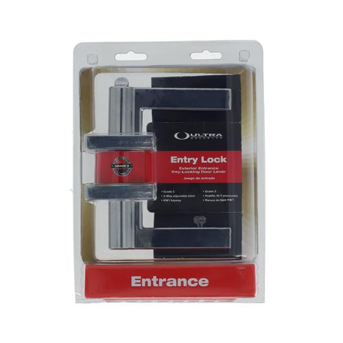 Wholesale LEVER LOCK ENTRY LOCK KW1 KEYWAY CHROME PLATED