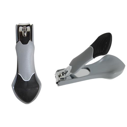 Wholesale zTOE NAIL CLIPPER GREY & BLACK BULK TD 14089 GLW
