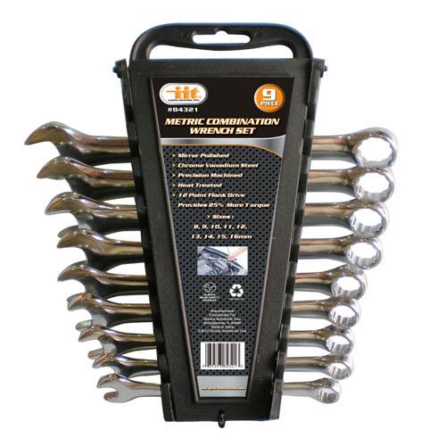Wholesale 9PC MM Combination Wrench Set