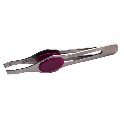 Wholesale ZWIDE GRIP SLANT TIP TWEEZERS PURPLE GLW
