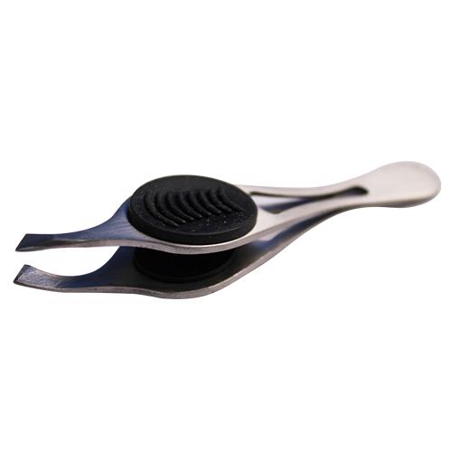 Wholesale ZWIDE GRIP SLANT TIP ANGLED TWEEZER BLK GRIPS GLW