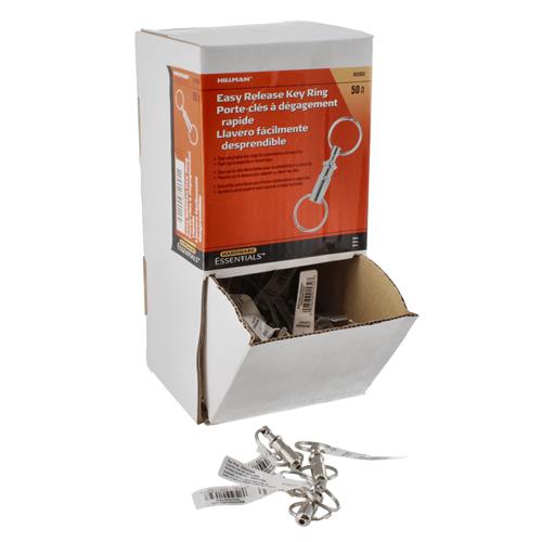 Wholesale EASY RELEASE DETACHABLE KEY RING BULK & UPC