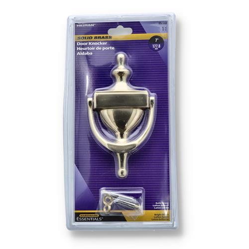 Wholesale HILLMAN 7'' SOLID BRASS DOOR KNOCKER