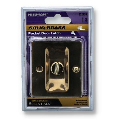 Wholesale HILLMAN BRIGHT BRASS POCKET DOOR PULL