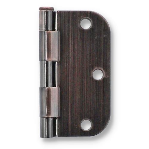 Wholesale 3.5'' DOOR HINGE 1/4'' RC ANTIQUE BRONZE BAG & UPC