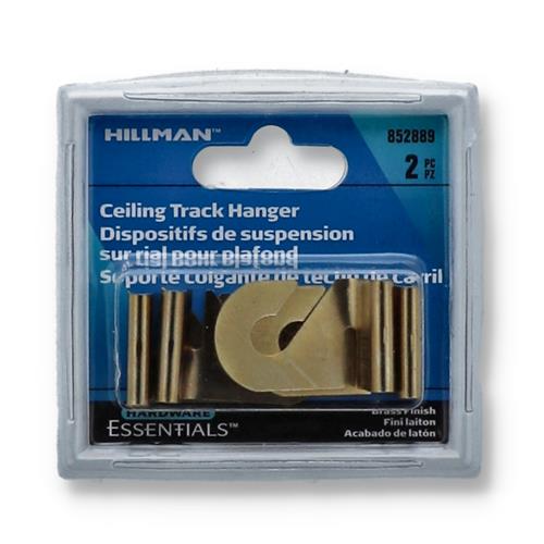 Wholesale HILLMAN 2PK BRASS CELING TRACK HANGERS