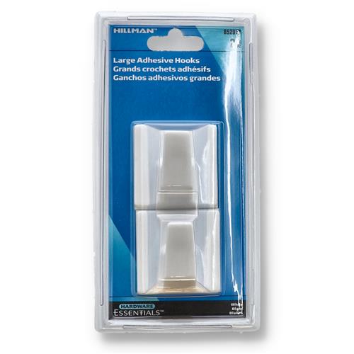 Wholesale HILLMAN 2PC LARGE SELF-ADHESIVE HOOKS