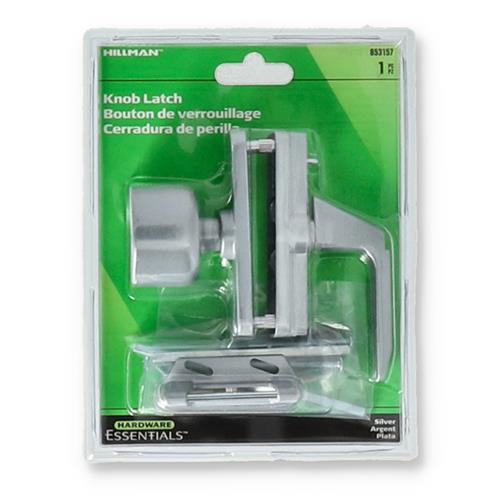 Wholesale HILLMAN STORM DOOR KNOB LATCH SILVER