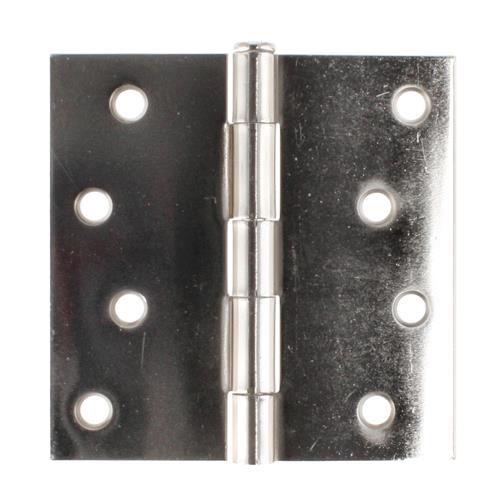 Wholesale HILLMAN 4'' DOOR HINGE NICKEL SQUARE CORNER 1/4'' BAG & UPC