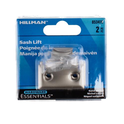 Wholesale HILLMAN 2PC SASH LIFT-HOOK TYPE SATIN NICKEL
