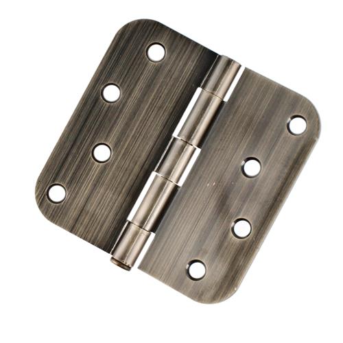 Wholesale HILLMAN 4'' DOOR HINGE ANTIQUE BRASS 5/8'' RADIUS BAG & UPC