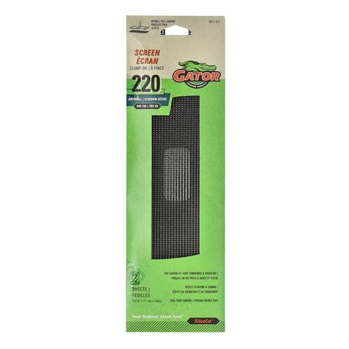 Wholesale GATOR 2PK DRYWALL SANDING SCREENS 220 VERY FINE GRIT