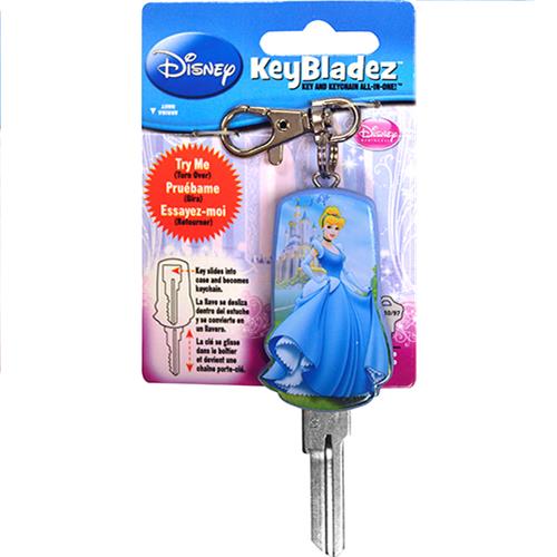 Wholesale Princess-Cinderella Key Bladez Blank and Key Chain