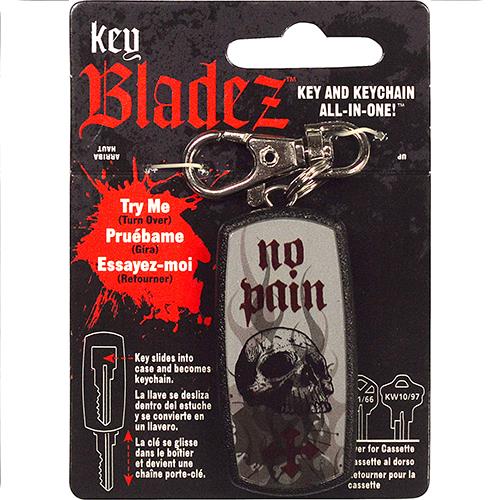 Wholesale Skull Key Bladez - Key Blank & Chain