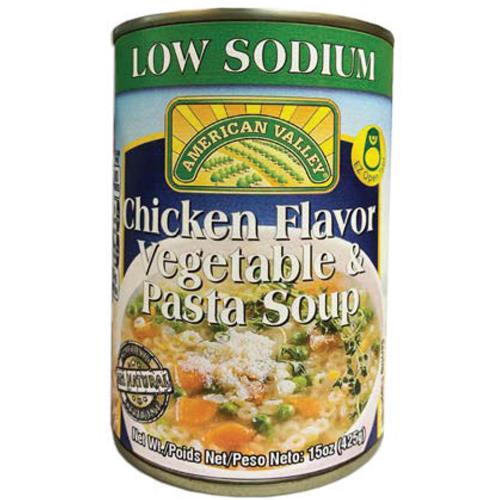 Wholesale AMERICAN VALLEY RTE CHICKEN PASTA SOUP 15OZ