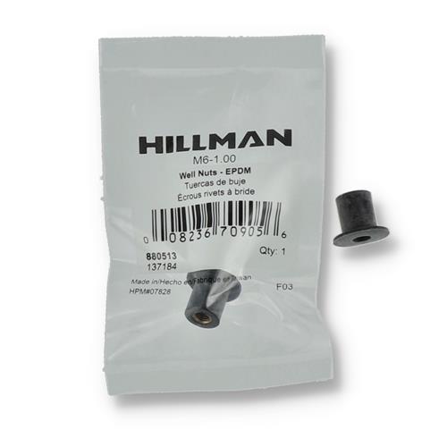 Wholesale HILLMAN WELL NUTS EPDM M6-1.00 BAG WITH UPC