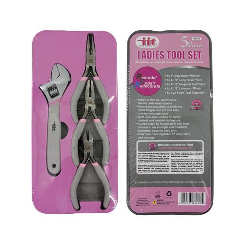 Wholesale 5-Pieces Ladies Pliers Set