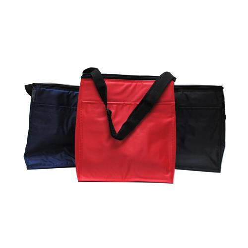 Wholesale Cooler Bag Single Strap with Pocket 4 Colors Assor