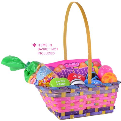 Wholesale Bamboo Easter Basket 10"""" x 7"""" x 8"""" GLW
