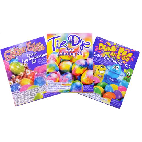 Wholesale Easter Egg Color Kit Assorted