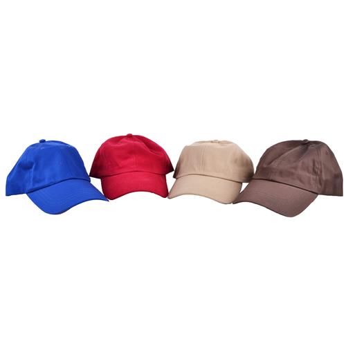 Wholesale Baseball Caps Plain Assorted 2 Colors GLW