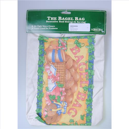 Wholesale The Bagel Bag- Plastic Lined Cloth 9"""" x 12""""