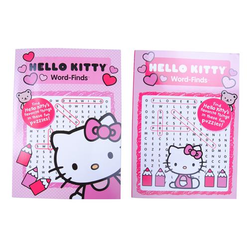 Wholesale Hello Kitty Word Find 2 Titles