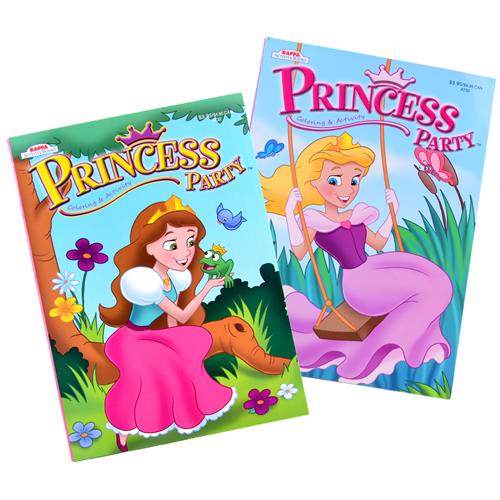 Wholesale Princess Party Coloring and Activity Book