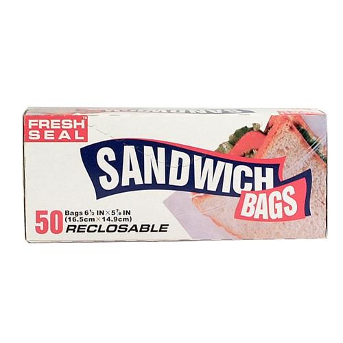 Wholesale Fresh Seal Sandwich Bags Reclosable