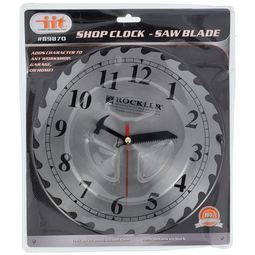 Wholesale Shop Clock - Saw Blade