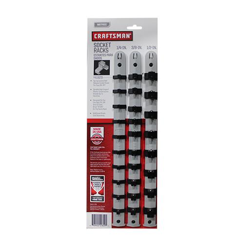 Wholesale zCRAFTSMAN 3pc SOCKET RAILS METRIC GREY