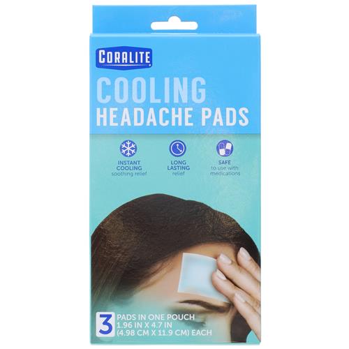 Wholesale CORALITE COOLING HEADACHE PADS