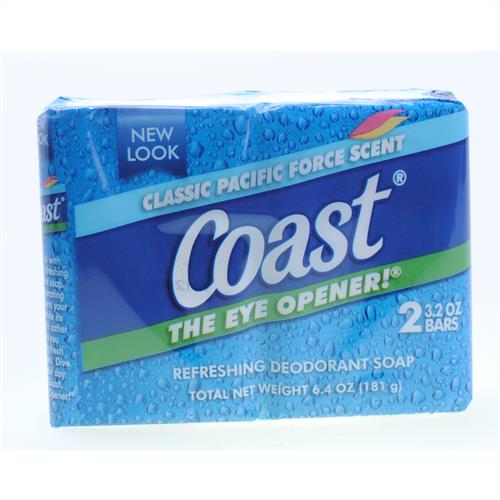 Wholesale Coast Pacific Force Bar Soap 3.2oz