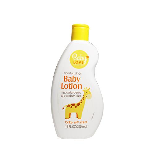 Wholesale BABY ITEMS - BABY LOVE BABY LOTION 12OZ